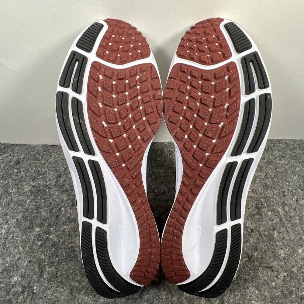 Nike Air Zoom Pegasus 38 - DQ4499 101 - Sail/Black-Red-Men's 13, UK12, EUR 47.5 - Picture 10 of 13